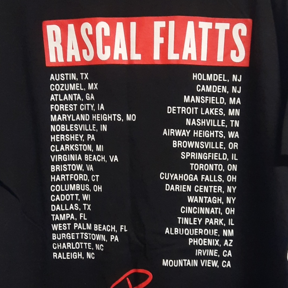 5/$30 New Rascal Flatts Riot Tour 2015 FrontBack graphic Lg - Picture 5 of 5